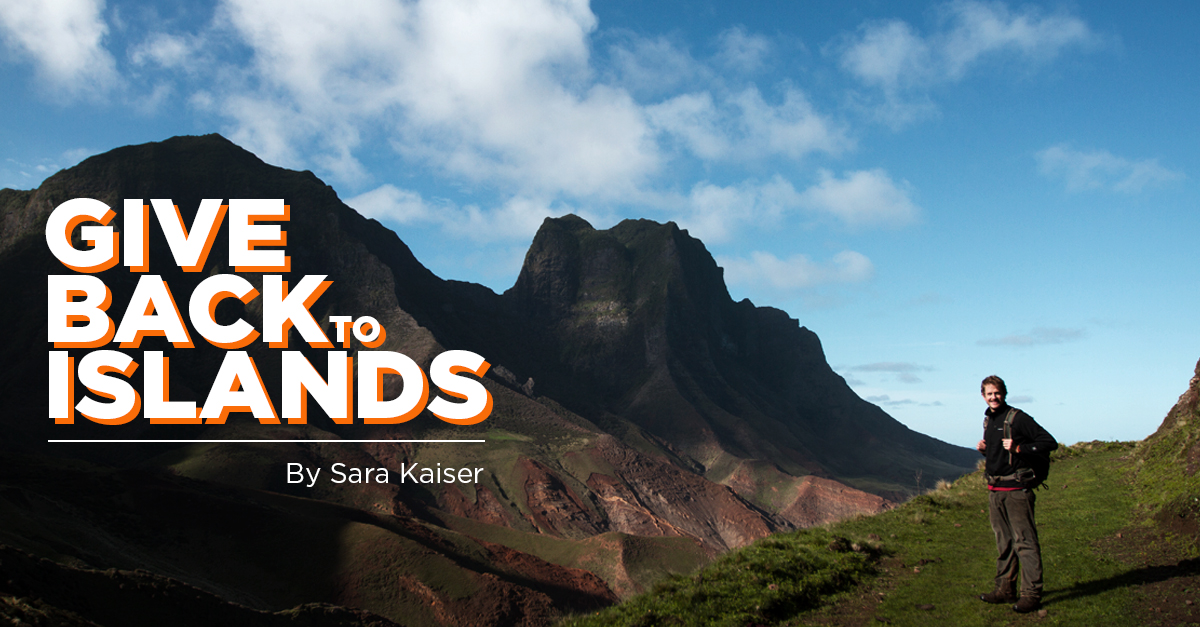 Island Conservation Give Back to Islands Island Conservation