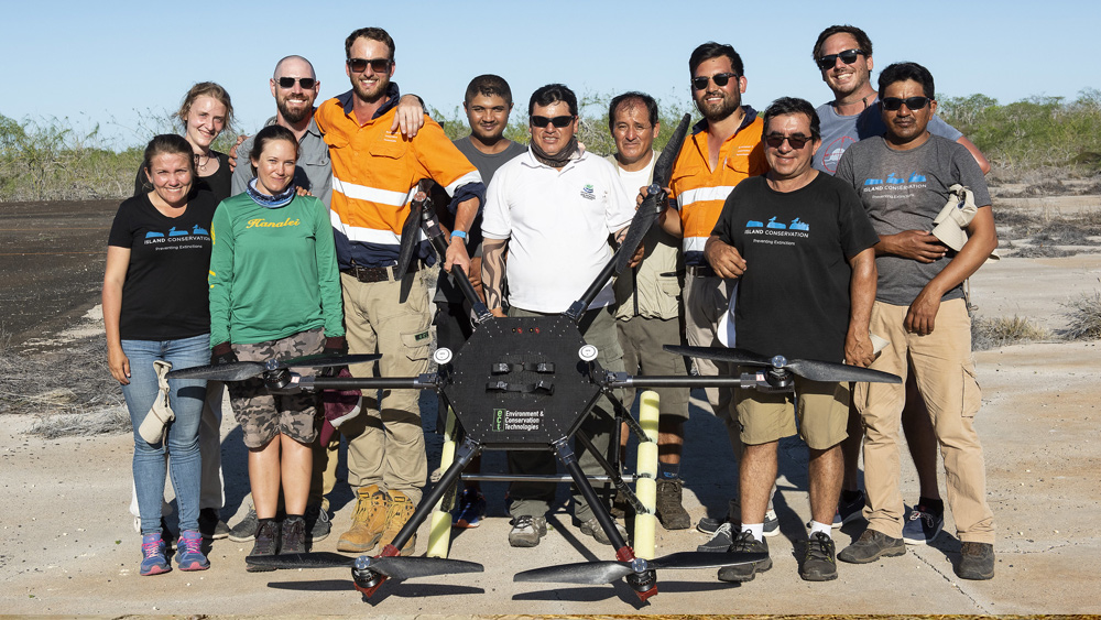 Drones Galapagos Conservation Paula Castaño