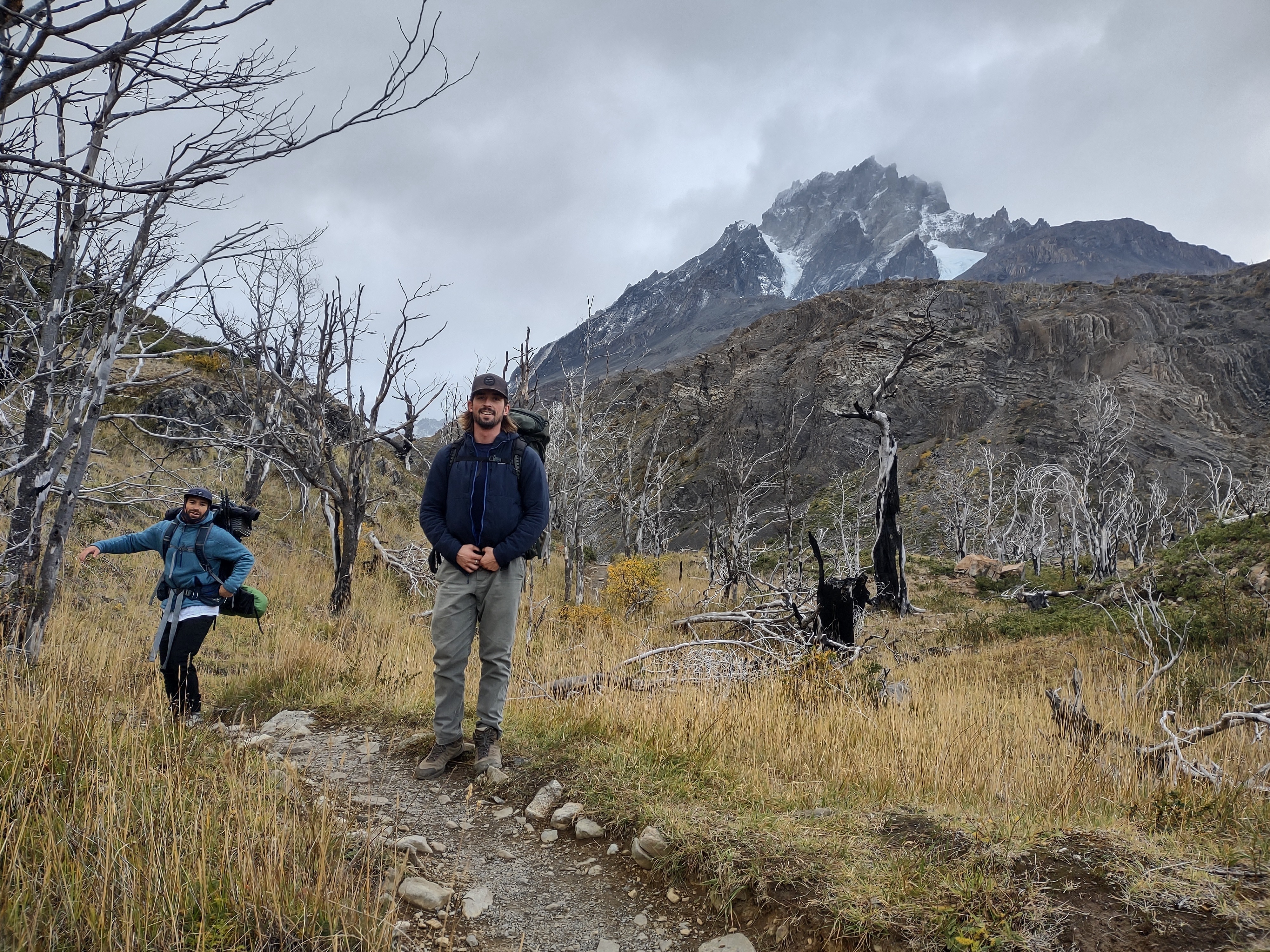 Joe Bouchard, Island Conservation donor, hiking