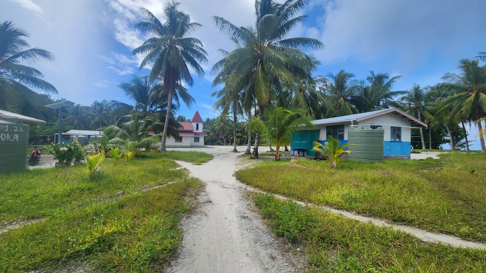 Island_Conservation_niulakita_community Residential homes on Niulakita.
